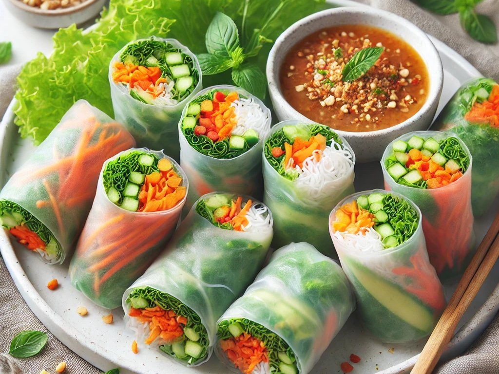 vegetarian sprinng rolls